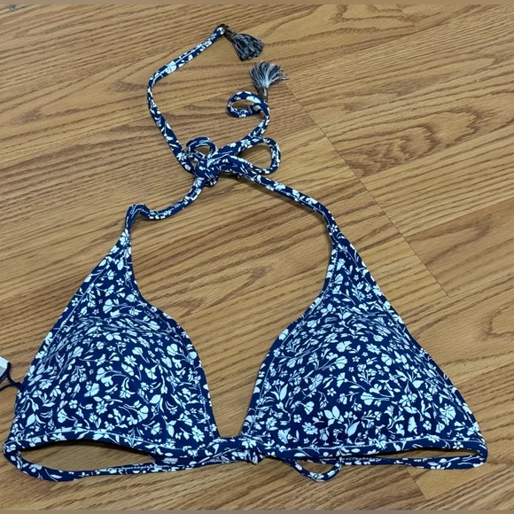 Lucky Brand New Floral Reversible Bikini Bra - Picture 3 of 4
